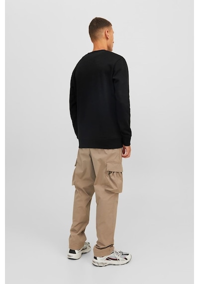 Jack & Jones Jack&jones Jcodust Sweat Crew Neck Siyah 001