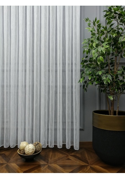 Evdepo Home Kullanıma Hazır Şantuk Tül Perde
