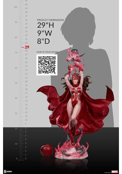 Sideshow Collectibles Scarlet Witch Premium Format Figure 300485