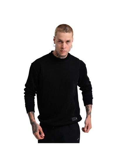 Sportive Alicante Erkek Siyah Günlük Stil Sweatshirt 24ke003-syh 1656134 SiYAH