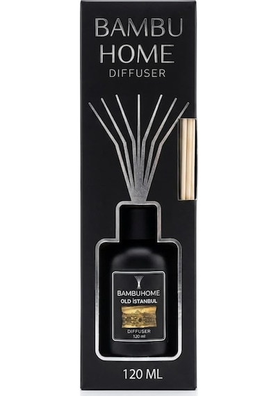 Oda Kokusu Old İstanbul Oryantal Çubuklu Reed Diffuser 120 Ml 8-10 Hafta Yayılım Bambuhome Dıffuser Diğer