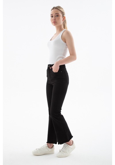 Fashion Friends Bayan Kot Pantolon 26y0294k1 Siyah