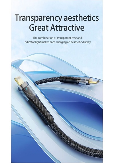 Z21 33w Usb-c To Lightning Pd 3a 2m Altın Uçlu Örgü Şarj Ve Data Kablosu Siyah