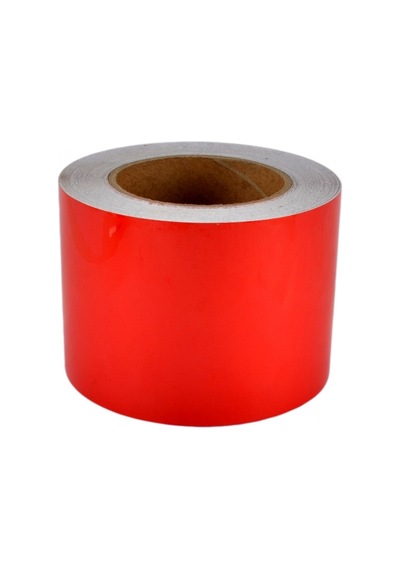 Carub Fosforlu Bant 9,2 Cm X 25 Mt Kırmızı Br2405402