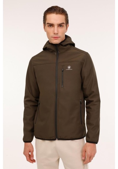 Lumberjack Bsc Sftshell 4pr Haki Su İtici Outdoor Casual Spor Mont Haki