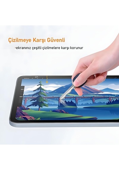 Honor X8a İle Uyumlu Tablet Temperli Cam Ekran Koruyucu Kırılmaz Cam Koruma Tbk-01