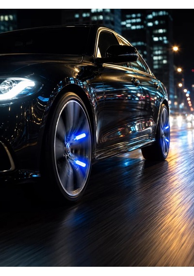 4'lü Araç Sibop Led Işığı Otomatik Açılan Lastik Işığı Seti 1