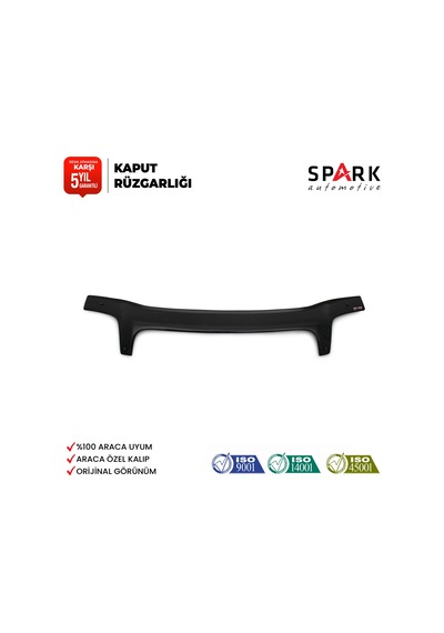 Fiat Doblo 2000-2005 Yıl Aralığı Uyumlu Kaput Rüzgarlığı 3mm