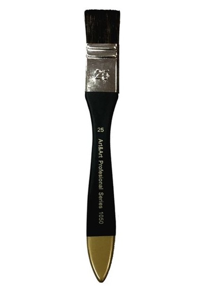 Art&art Profesyonel İpek Uçlu Zemin Fırçası 25 Mm.