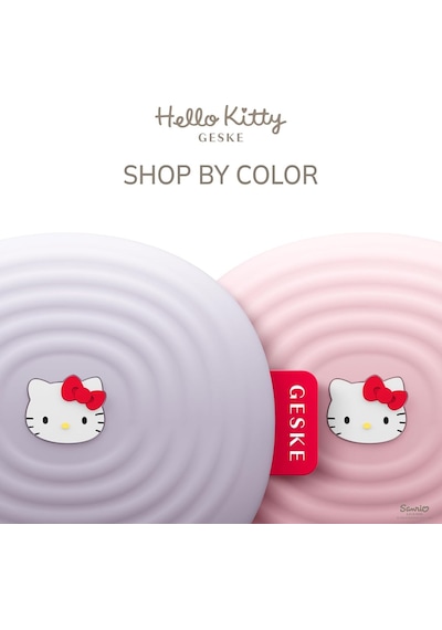 Geske Hello Kitty Titreşimli 4 Mod 1 Arada Yüz Temizleme Ve Masaj Cihazı Pink Pembe