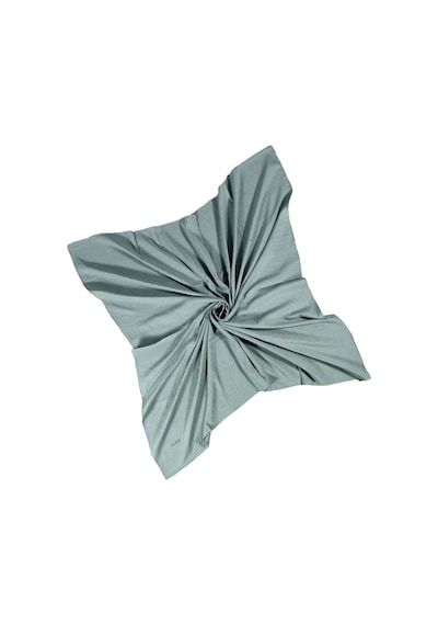 Mim Eşarp Tuana Eşarp Pamuk Jazz Caz Eşarp 110x110cm Su Yeşili