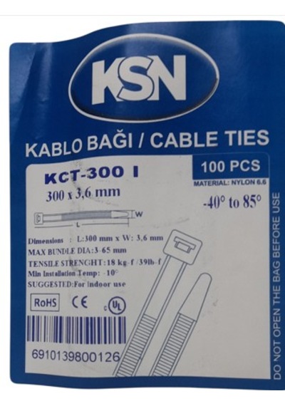 Kablo Bağı Cırt Kelepçe 5 Boy