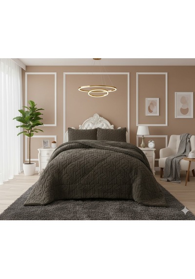 Comfort Yorgan Seti Çift Kişilik Lıssome Haki Haki Yeşil