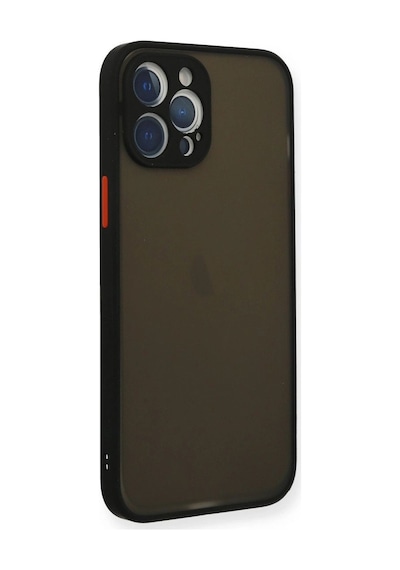 Apple, Uyumlu iPhone 12 Pro Kılıf Montreal Silikon Kapak - Siyah