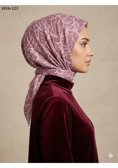 Dolce Life Dolce Cool Desenli Dimi Pamuk Eşarp 1016-123 Çok Renkli
