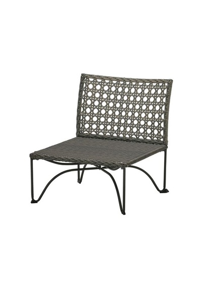 Ikea Jutholmen Tekli Bahçe Koltuğu, Koyu Gri, Oturma/sırt Mindersiz