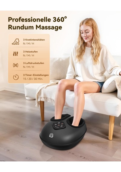 Comfıer Ayak Masajı, Elektrikli Shiatsu Ayak Masajı, Derin Yoğurma Ayak Masajı, Kadınlar Ve Erkekler İçin Hediyeler