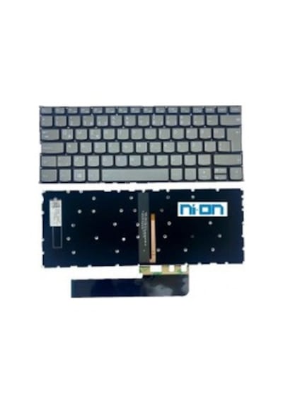 Lenovo 5cb1c04927 5cb1c04863 Uyumlu Notebook Klavye Siyah Aydınlatmalı Tr