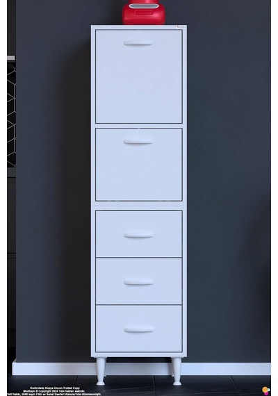 More 50 Cm Çok Amaçlı Organizer Mutfak Kiler Banyo 2 Kapaklı 3 Çekmeceli Mutfak Dolabı 50x150x32 Cm Beyaz More 50 Cm Çok Amaçlı Organizer Mutfak Kiler Banyo 2 Kapaklı 3 Çekmeceli Mutfak Dolabı 50x150x32 Cm Beyaz