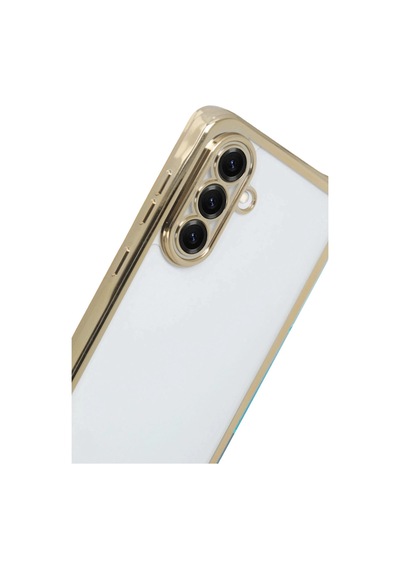 Samsung Uyumlu Galaxy A17 5g Kamera Korumalı Lensli Silikon Altın