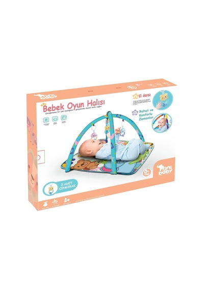 Erdem Oyuncak Oyun Halısı Mavi 71c95r70123n1