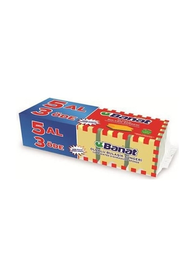 Oluklu Sünger 5li 30869351