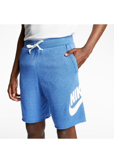 Nike Sportswear Clup Futura Alumni Bol Kesim Erkek Mavi Spor Şort