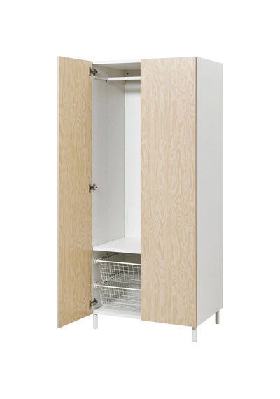 Ikea Beyaz Ferah Kapaklı Gardırop 80x57x191 Cm