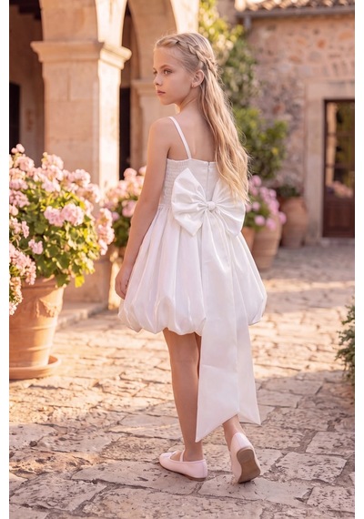 Butik Happy Kids Kız Çocuk Abiye Beyaz Monoray Parlak Kumaş Balon Etekli Askılı Fiyonklu Abiye Elbise 9-12 Yaş Doğum Günü Düğün Davet Elbisesi Butik Happy Kids Kız Çocuk Abiye Beyaz Monoray Parlak Kumaş Balon Etekli Askılı Fiyonklu Abiye Elbise 9-12 Yaş Doğum Günü Düğün Davet Elbisesi