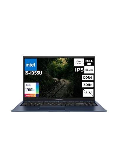 Asus VivoBook 15 X1504VA-NJ1499AT19 i7-1355U 40 GB 2 TB SSD 15.6" Free Dos Dizüstü Bilgisayar