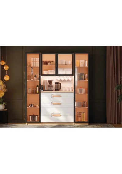 Orchide Dolaplı Mdf Kahve Köşesi Çok Renkli Orchide Dolaplı Mdf Kahve Köşesi Çok Renkli