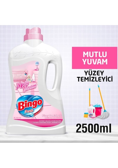 Bingo Fresh Yüzey Temizleyici Mutlu Yuvam 2500 ML