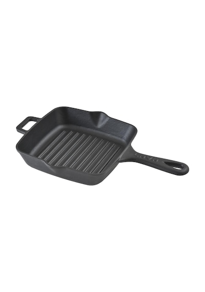 Lava Metal Saplı Döküm Izgara Tava 20 x 20 CM