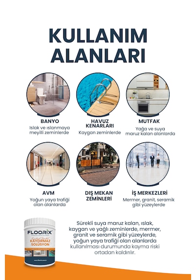 Floorix Kaydırmaz Solüsyon 1