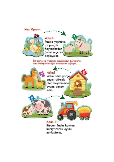 Baby Puzzle - Benim İlk Çiftlik Puzzle