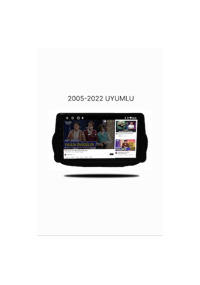 Snp Serisi Fiat Fiorino Uyumlu Android Multimedya Sistemi 4-32 Gb Hafıza Kablosuz Carplay & Android Auto + Geri Görüş Kamerası  10"