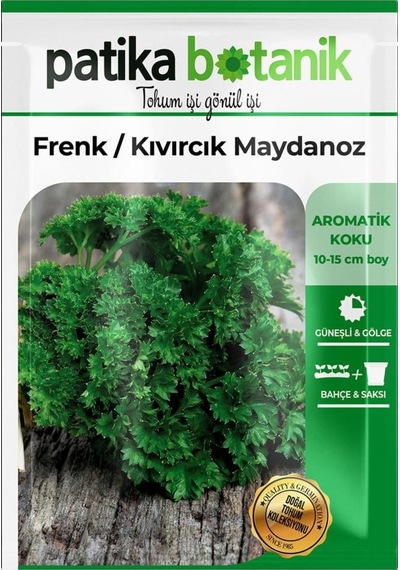 2500 Adet Frenk / Kıvırcık Maydanoz Tohumu