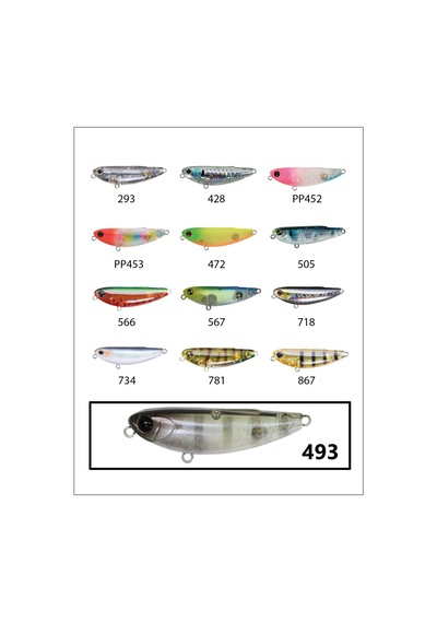 Zipbaits Fakie Dog 50mm WDT Su Üstü 5gr LRF Sahtesi