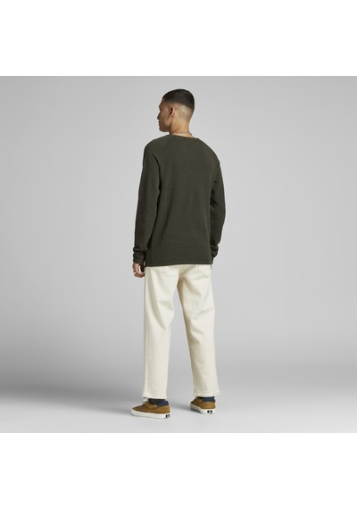 Jack & Jones Bisiklet Yaka Kazak-Hill 12157321 Olive Night Haki