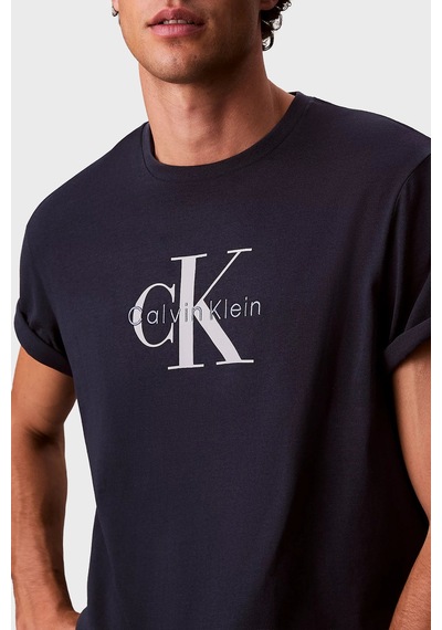 Calvin Klein Erkek T Shirt Lv04rb862g Cef Lacivert Lacivert