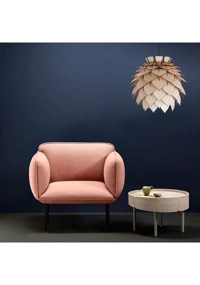 Lotus Ahşap Avize 4 Renk Modern Bohem Rustik Avize Tekli Sarkıt Lamba Butik Otantik Aydınlatma Cafe Salon Mutfak Yemek Masası Hol Antre Bej Diğer