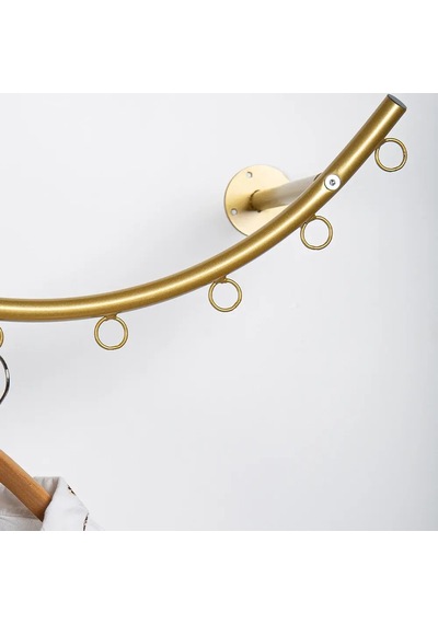 Hypnos Gold Metal Duvara Monte Askılık Gold