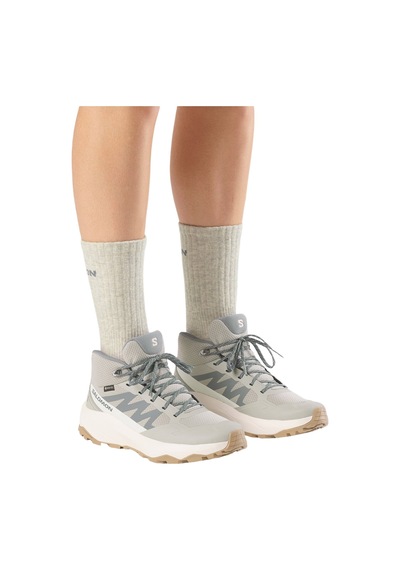 Salomon Salomon Outscape Mid Gore-tex Kadın Bej Bot Njsw