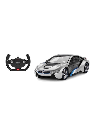 Rastar Bmw İ8 Uzaktan Kumandalı Araba 1/14 07681 Gri Çok Renkli