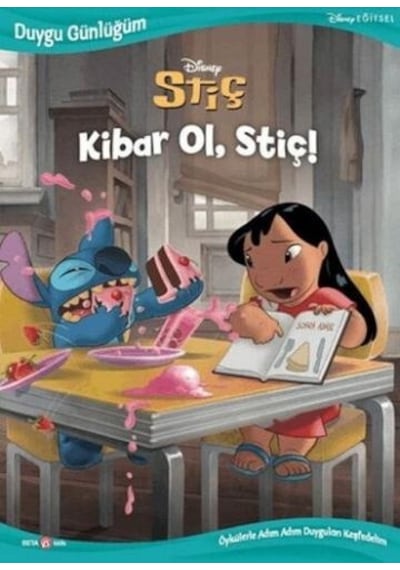 Dısney Eğitsel Duygu Günlüğüm Stiç Kibar Ol Stiç