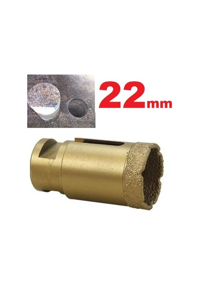 Mermer Granit Panç M14 Fayans Beton Pancı 22mm Sarı Elmas Delme u