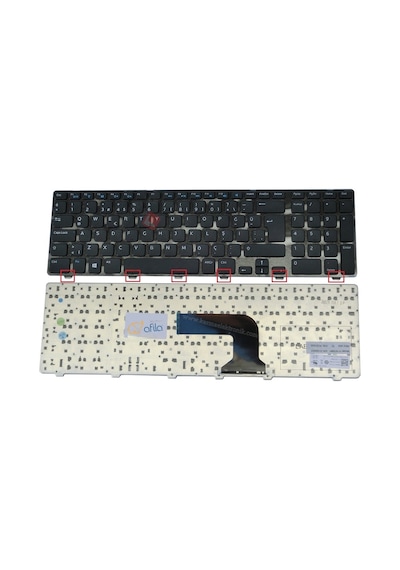 Dell Uyumlu inspiron 17-5721, 17-3737, 17-5737 Notebook Klavyesi - Siyah