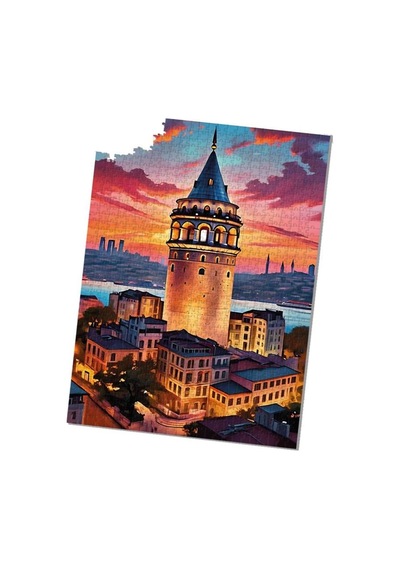 Btoys 1000 Parça Puzzle Galata Tower 9015