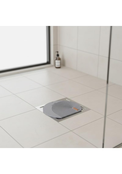 Koku Önleyici Gider Kapağı 14x14 Cm Banyo & Duş Gideri İçin Silikon Koku Kesici Kapak K