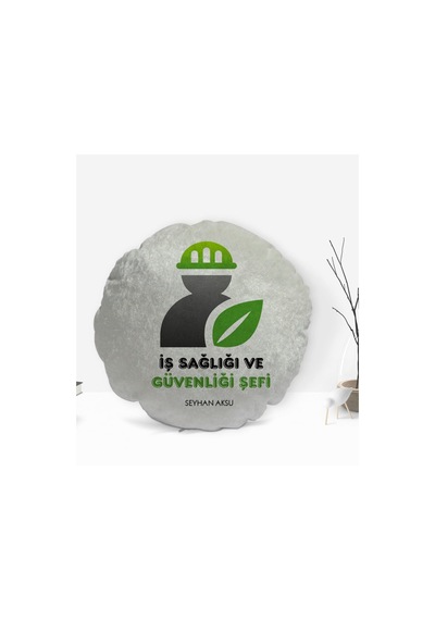 Kişiye Özel Isimli Iş Sağlığı Ve Güvenliği Şefi Tasarımlı Dekorat (506502013)